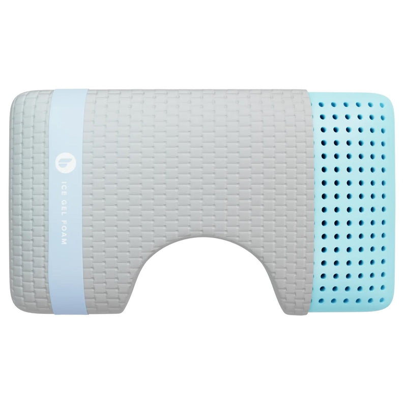  Blu Sleep Products Ice Gel Low Profile Pillow - Head/Neck (Standard) IMAGE 5