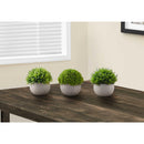  Monarch I 9589 Artificial Plants Indoor 3pcs Grass IMAGE 2