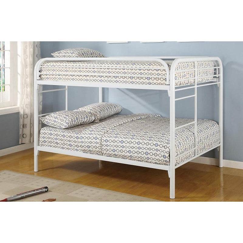 Titus Furniture T2830 Full/Full Bunk bed - White IMAGE 1