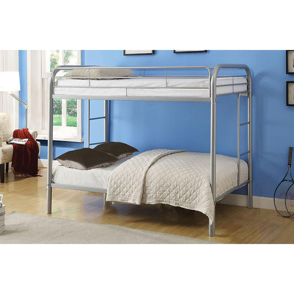 Titus Furniture T2830 Full/Full Bunk bed - Silver IMAGE 1