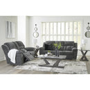 Signature Design by Ashley Frohn 3740694C Double Reclining Loveseat with Console IMAGE 12