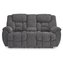 Signature Design by Ashley Foreside 3810494C Double Reclining Loveseat with Console IMAGE 3