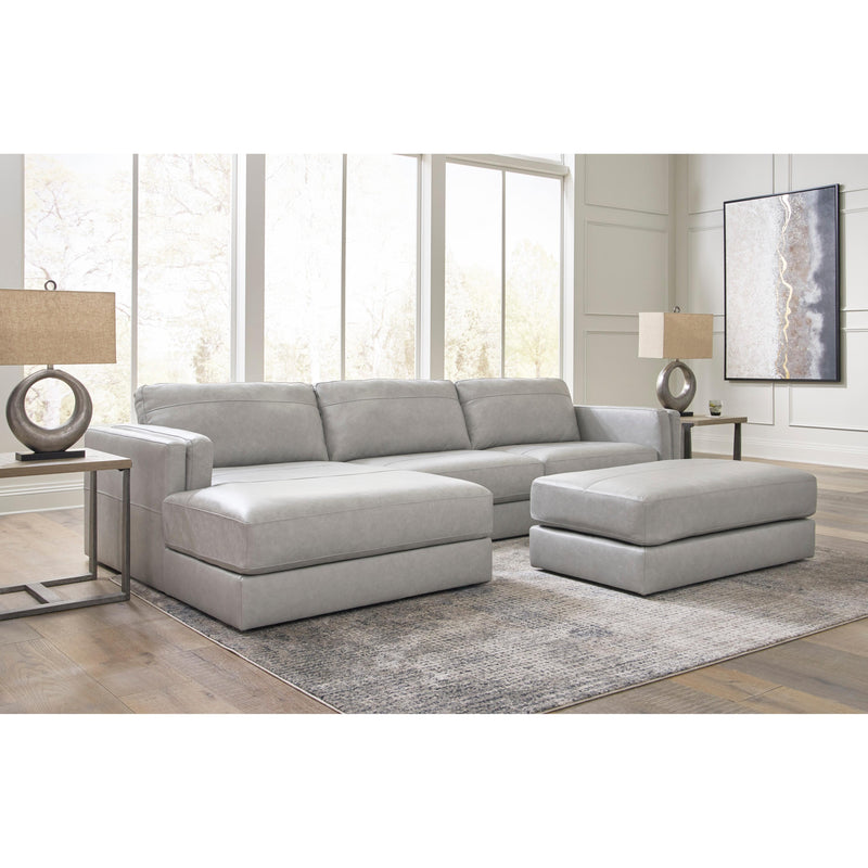 Signature Design by Ashley Amiata Leather Match 2 pc Sectional 5740416C/5740467C IMAGE 11