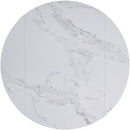 Worldwide Home Furnishings Calisto/Scarlet 7 pc Dinette 207-110WT_108CH IMAGE 5