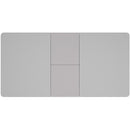 Worldwide Home Furnishings Corvus/Devo 7 pc Dinette 207-159WGY_087WT IMAGE 6