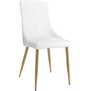 Worldwide Home Furnishings Godiva/Antoine 7 pc Dinette 207-142IV_573WT IMAGE 6