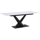 Worldwide Home Furnishings Julius/Signy 7 pc Dinette 207-111WT_144BK IMAGE 3