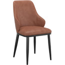 Worldwide Home Furnishings Leon/Kash 5 pc Dinette 207-893BLK_084SD IMAGE 7