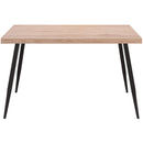 Worldwide Home Furnishings Vesta/Zeke 7 pc Dinette 207-287NAT_090BG IMAGE 3