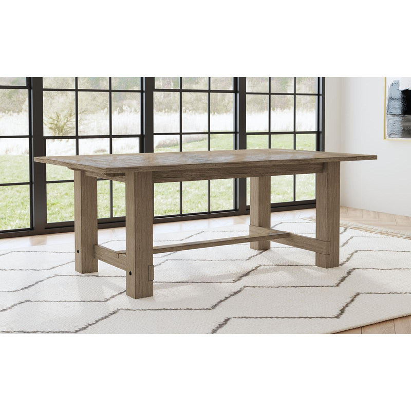 A-America Anacortes ANADT6300 Trestle Table IMAGE 2