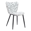  Zuo Prestige 110290 Dining Chair - White IMAGE 1