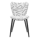  Zuo Prestige 110290 Dining Chair - White IMAGE 3