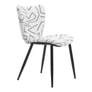  Zuo Prestige 110290 Dining Chair - White IMAGE 6