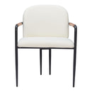  Zuo Sibu 109963 Dining Chair - Cream IMAGE 3
