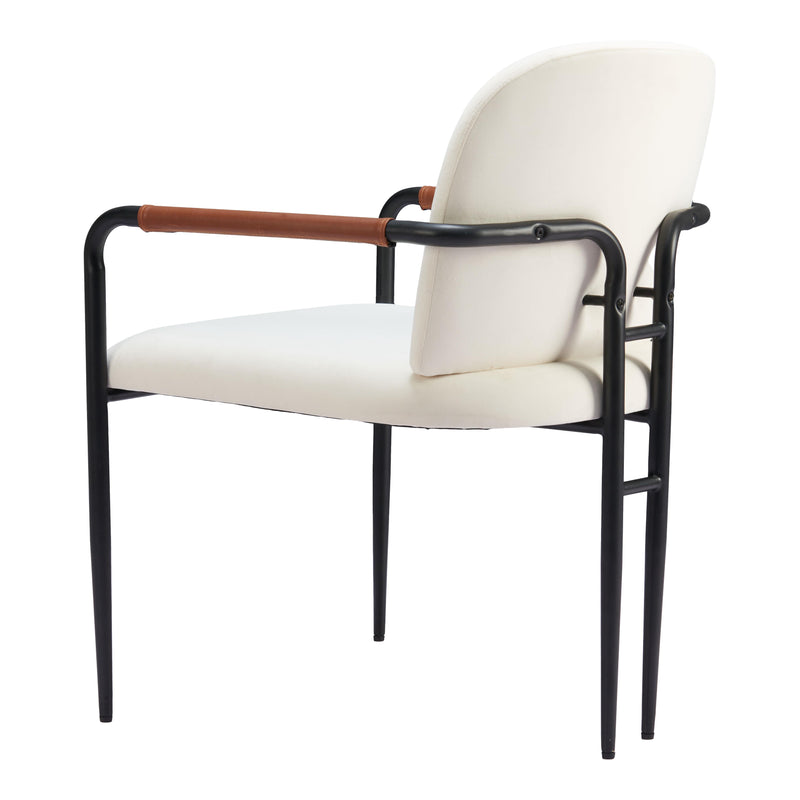  Zuo Sibu 109963 Dining Chair - Cream IMAGE 5