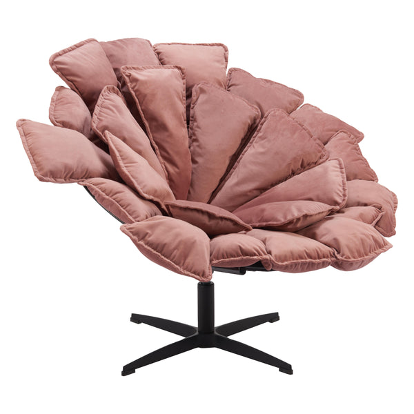  Zuo Kipas 110339 Accent Chair - Pink IMAGE 1
