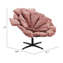  Zuo Kipas 110339 Accent Chair - Pink IMAGE 9