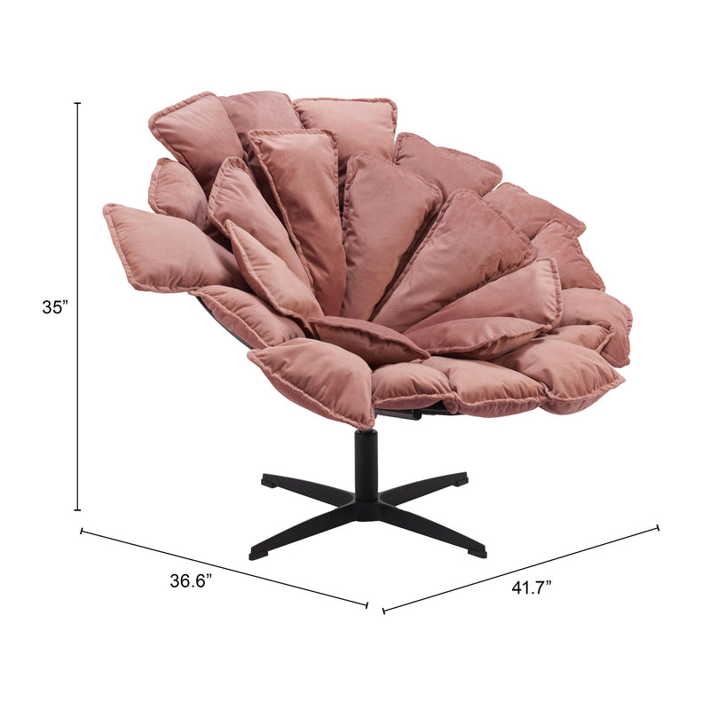  Zuo Kipas 110339 Accent Chair - Pink IMAGE 9