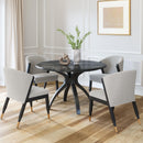  Zuo Sumay 110086 Dining Table - Black IMAGE 8