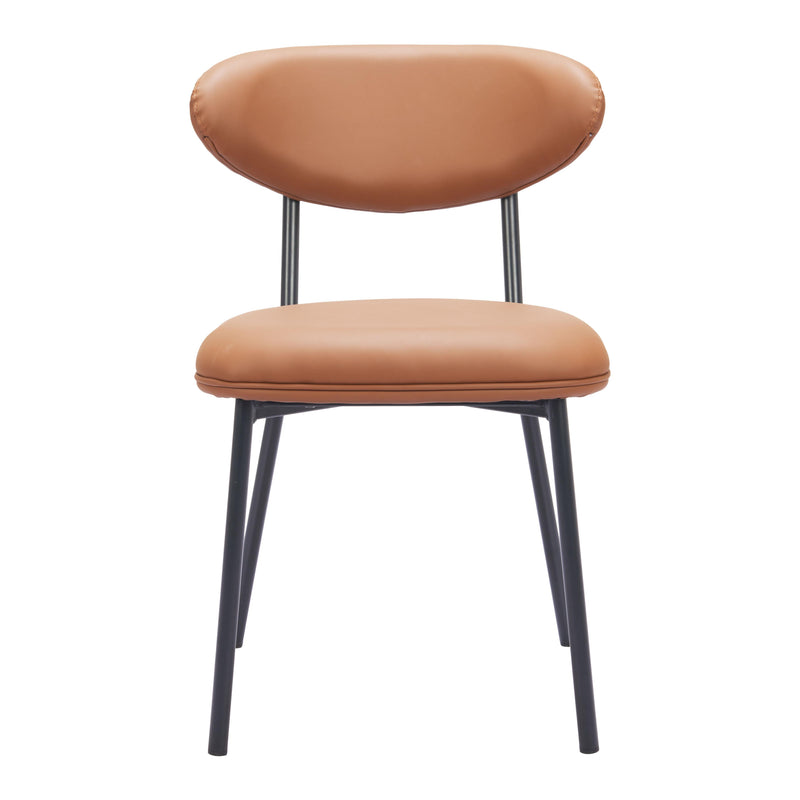  Zuo Rorun 110336 Dining Chair - Brown IMAGE 3