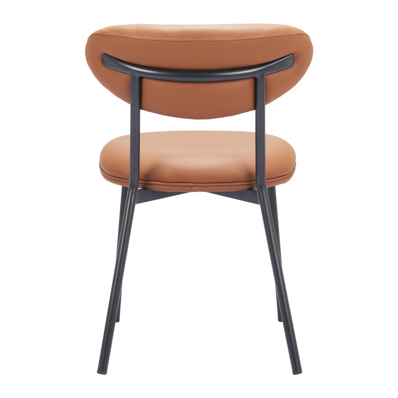  Zuo Rorun 110336 Dining Chair - Brown IMAGE 4
