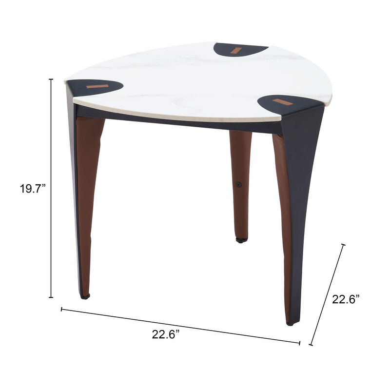  Zuo Bogey 110347 Side Table - Multicolor IMAGE 7