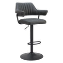  Zuo Erret 110305 Barstool - Grey IMAGE 1