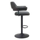 Zuo Erret 110305 Barstool - Grey IMAGE 2