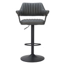  Zuo Erret 110305 Barstool - Grey IMAGE 3