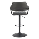  Zuo Erret 110305 Barstool - Grey IMAGE 4