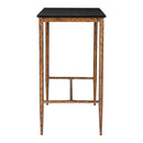  Zuo Nida 109970 Bar Table - Black & Bronze IMAGE 2