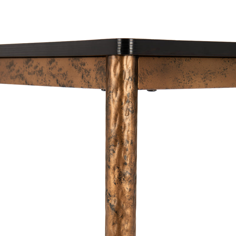  Zuo Nida 109970 Bar Table - Black & Bronze IMAGE 5