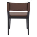  Zuo Roxas 109979 Dining Chair - Brown IMAGE 4