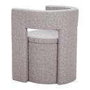 Zuo Papua 109993 Dining Chair - Grey IMAGE 5