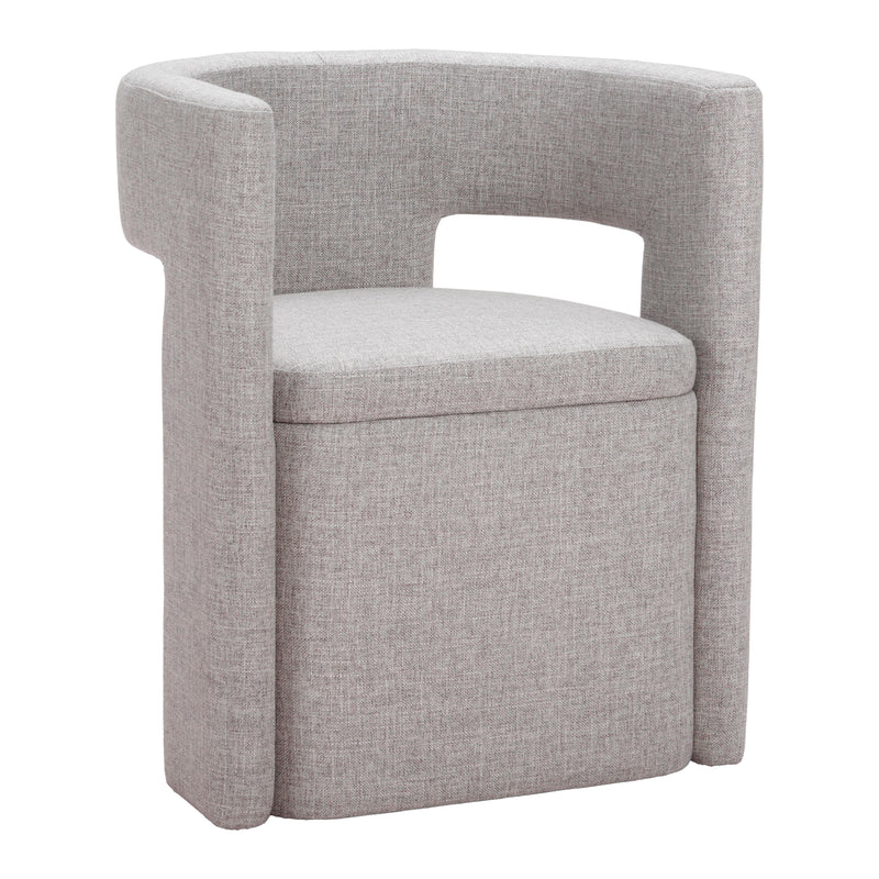  Zuo Papua 109993 Dining Chair - Grey IMAGE 6