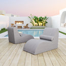  Zuo Luanda 704152 Lounge Chair - Grey IMAGE 11