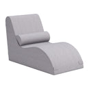  Zuo Luanda 704152 Lounge Chair - Grey IMAGE 6