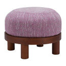  Zuo Gome 110185 Ottoman - Wisteria Purple IMAGE 1