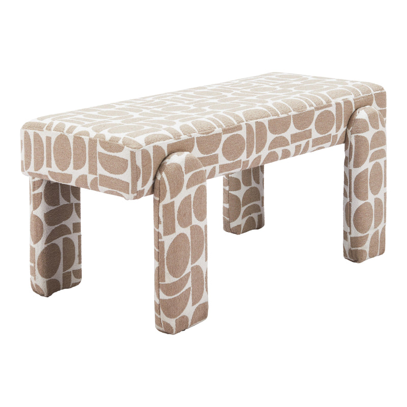  Zuo Blato 110186 Bench - Grey IMAGE 4