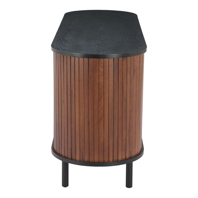 Zuo Koriana 110296 Sideboard - Black & Walnut IMAGE 2
