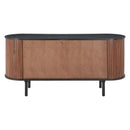  Zuo Koriana 110296 Sideboard - Black & Walnut IMAGE 4