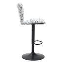  Zuo Elevate 110286 Barstool - White IMAGE 2