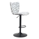  Zuo Elevate 110286 Barstool - White IMAGE 6