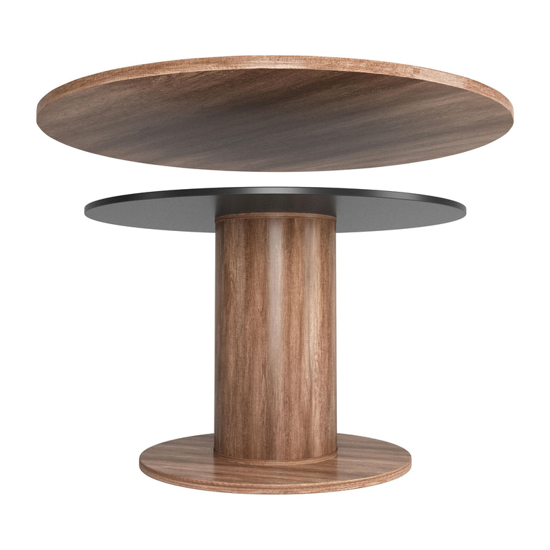  Zuo Vault 110413 2 in 1 Table - Brown IMAGE 6