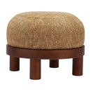  Zuo Gome 110184 Ottoman - Oat Yellow IMAGE 4
