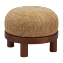  Zuo Gome 110184 Ottoman - Oat Yellow IMAGE 5