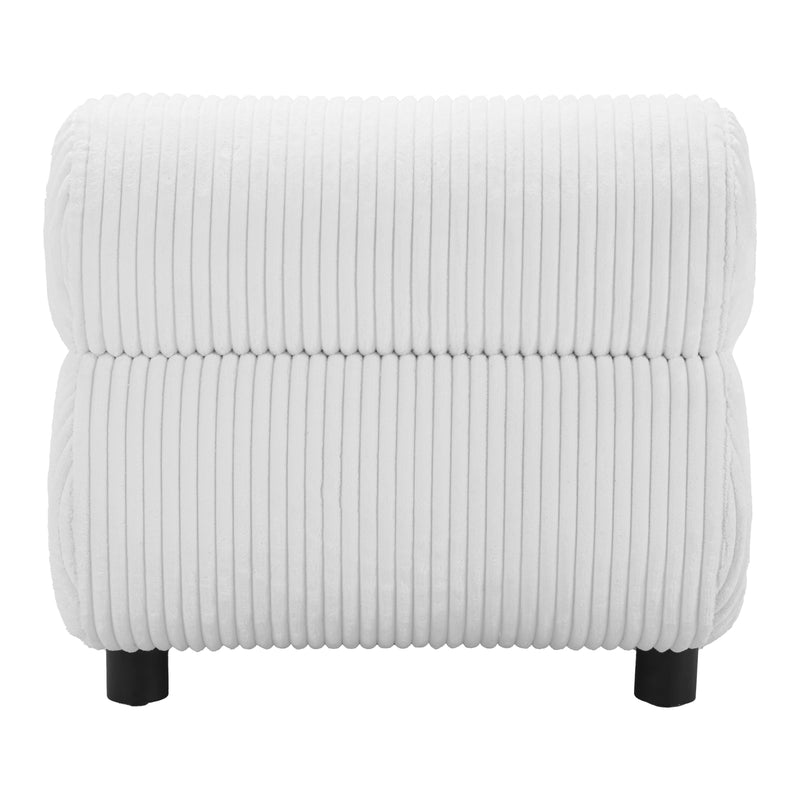  Zuo Rahat 110294 Accent Chair - White IMAGE 4