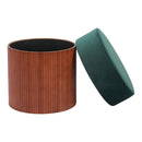  Zuo Boto 110182 Storage Ottoman - Green IMAGE 4