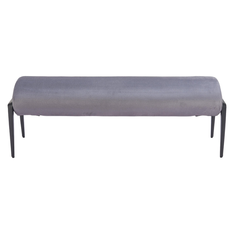  Zuo Glatt 110350 Bench - Grey IMAGE 3