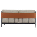  Zuo Stirbe 110345 Loveseat - Grey IMAGE 4